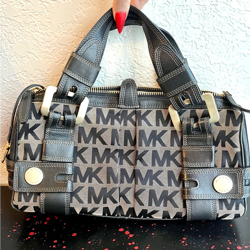 Genuine Michael Kors Bowling Duffle style tote
